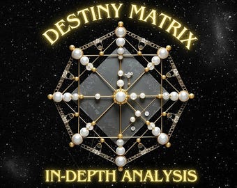 Destiny Matrix In-Depth Analysis, Numerology & Astrology Reading, Soul Purpose, Karmic Lessons, Personal Growth, Life Path Reading