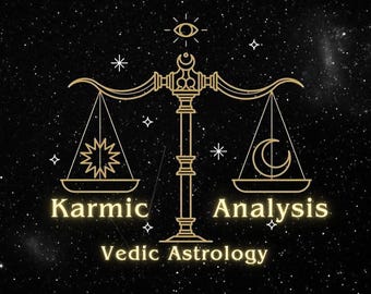 Vedic Astrology Karmic reading | Past Life Insights | Karmic Lessons & Destiny Guidance | Love Karma | Karma chart | Birth chart | Same Day