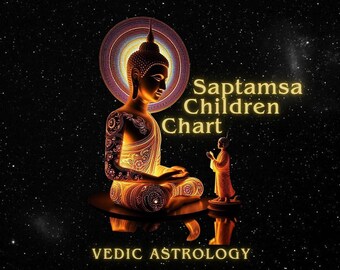 Saptamsa Chart Vedic Astrology Reading | D7 - Fertility, Parenthood & Children Chart Analysis | Ancestral Karma and Future Family Insights