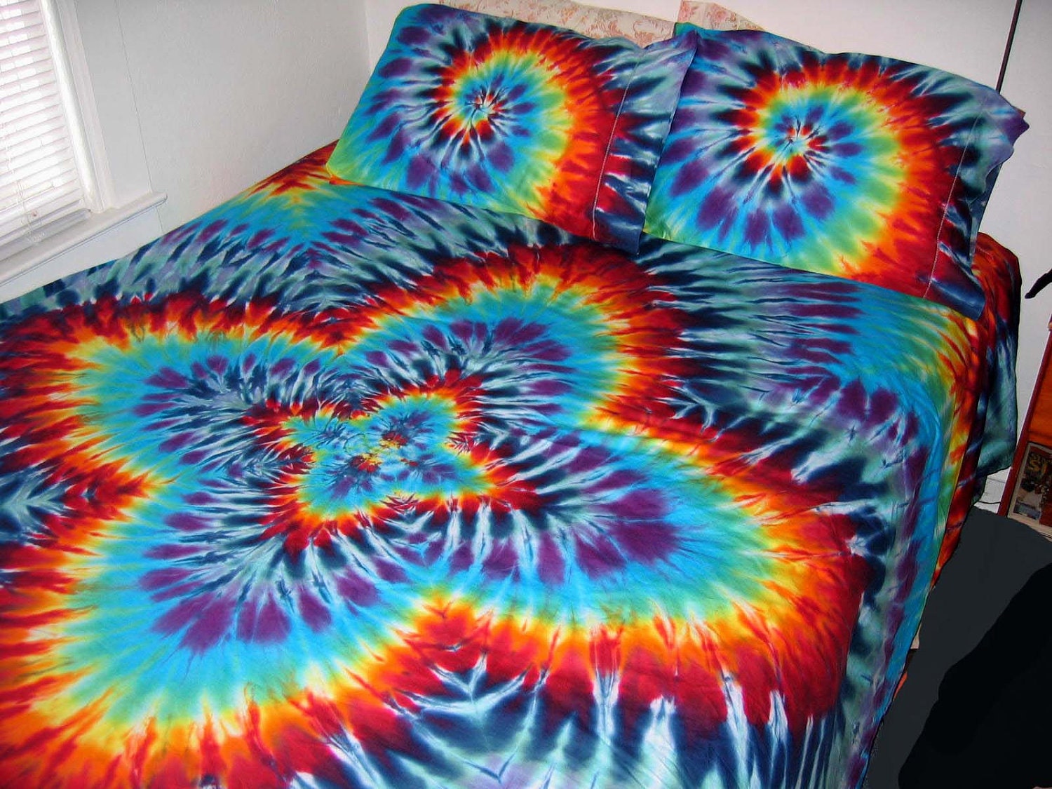 Custom Tiedyed Comforter Cover Set All Sizes Avaiable 300 Etsy