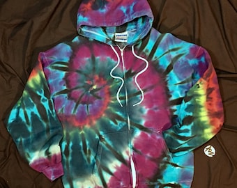 Custom Fleece Zip Hoodie~ Let me design it how YOU want it! *Inquire within for Hand-dyed Originals*