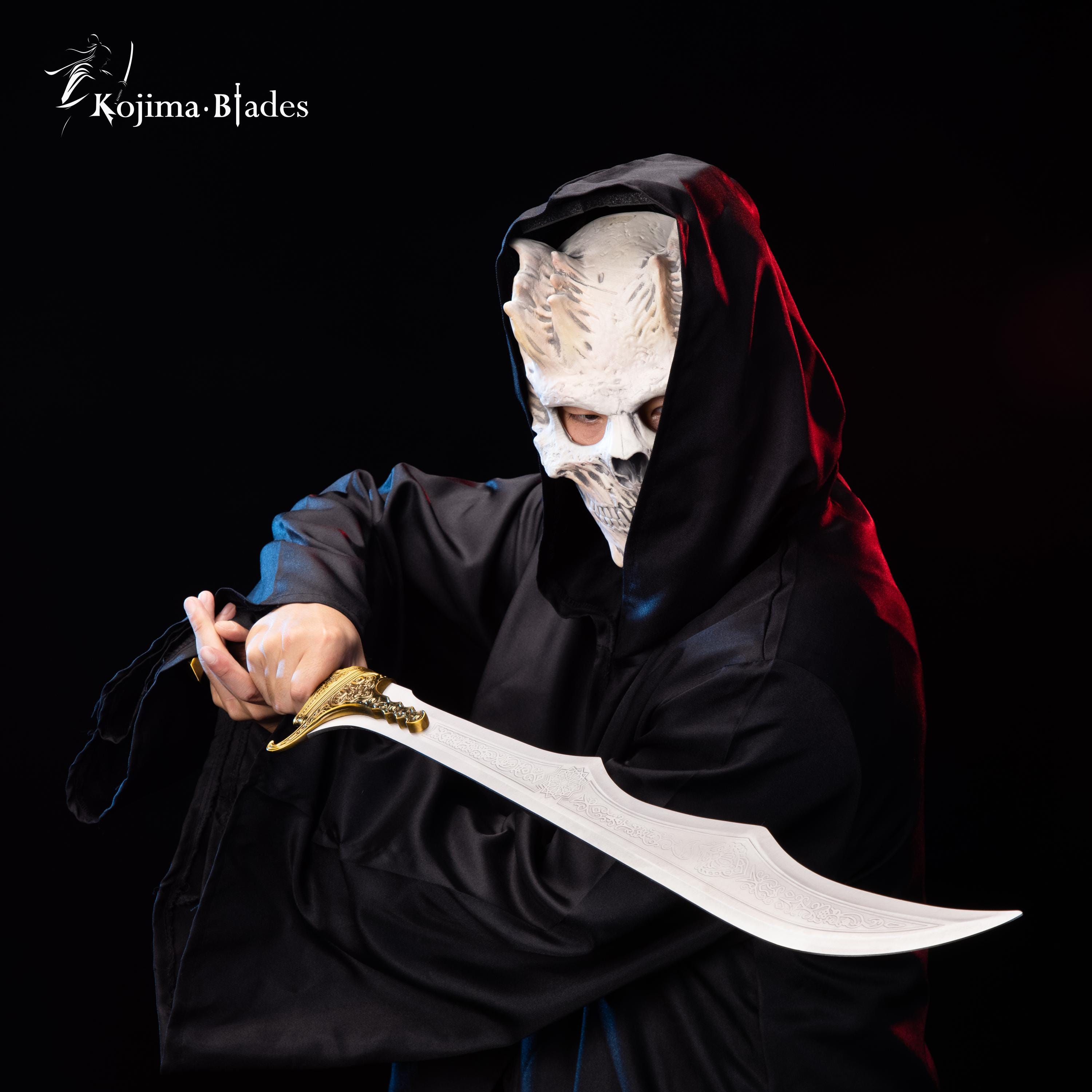 Assassin's Creed Mirage Basim's Curved Sword, Scimitar, Life Size Metal ...