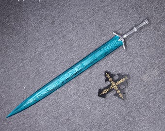 【ハロウィン特価】金属製 模造刀 西洋剣 エルフソード ステンレス Holy Moonlight Sword Metal Prop | Bloodborne Ludwig Cosplay