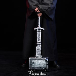 Kirkhammer Life-Size PVC Replica, Bloodborne, Church Hammer, Gift for Gamers | Boyfriend | Him, Cosplay Prop