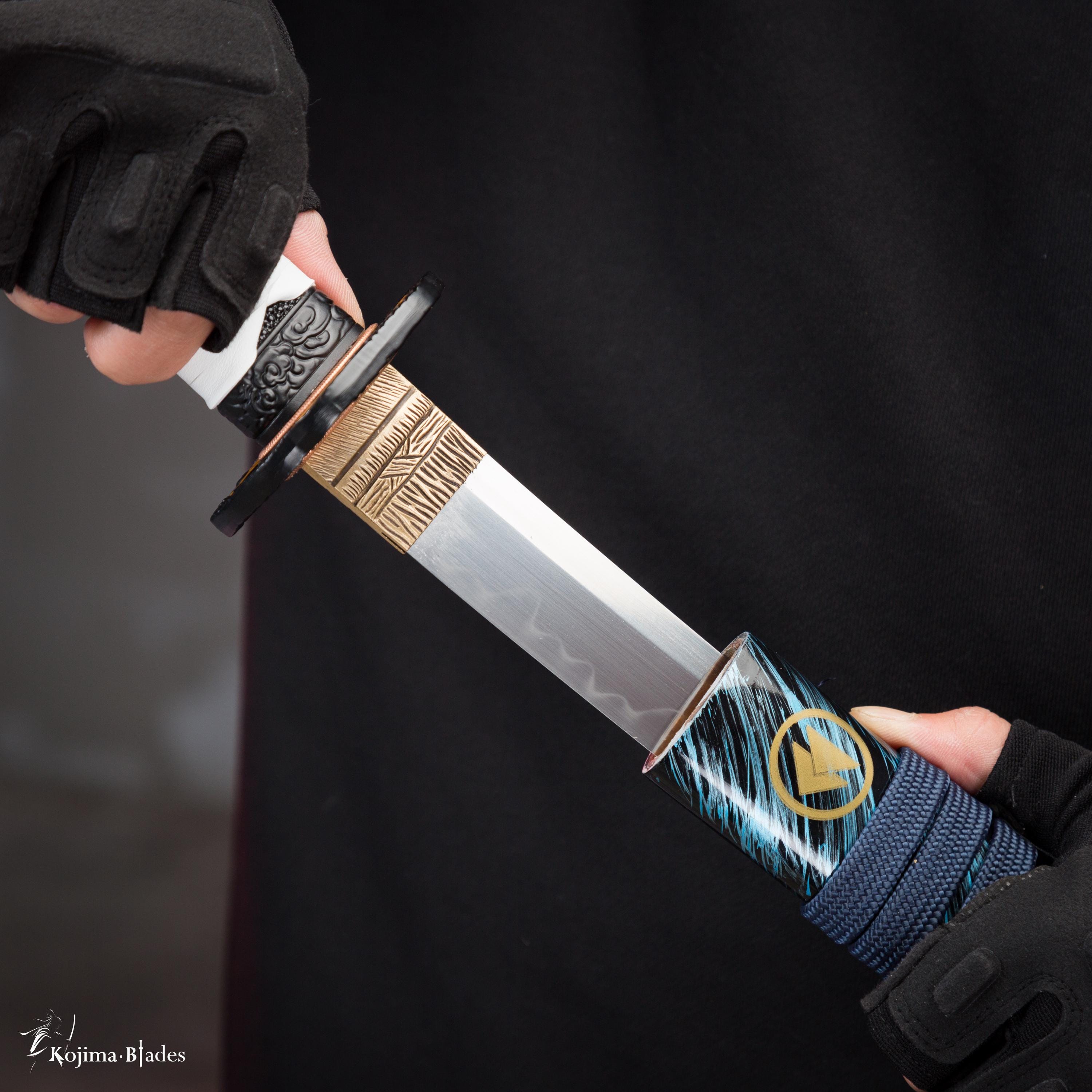 境井家刀 対馬島の魂 戦鬼幽魂 境井仁 Cosplay 武具日本刀 武士道 境井家刀 対馬島の魂 戦鬼幽魂 境井仁 Cosplay 武具