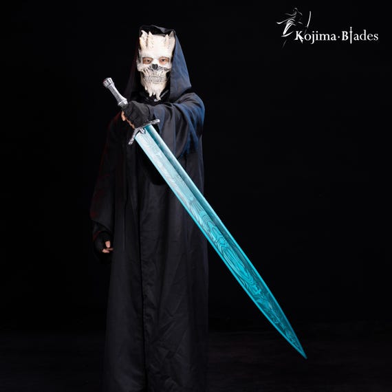 Holy Moonlight Sword Metal Prop | Hand Forged Bloodborne Ludwig