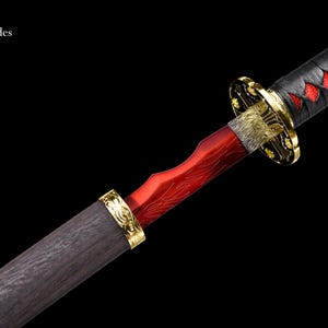 River of Blood Life-Size Full Metal Replica - Elden Ring Sword, Katana, Cosplay Prop, Gamer Gift, Dark Souls, Bloodborne Inspired