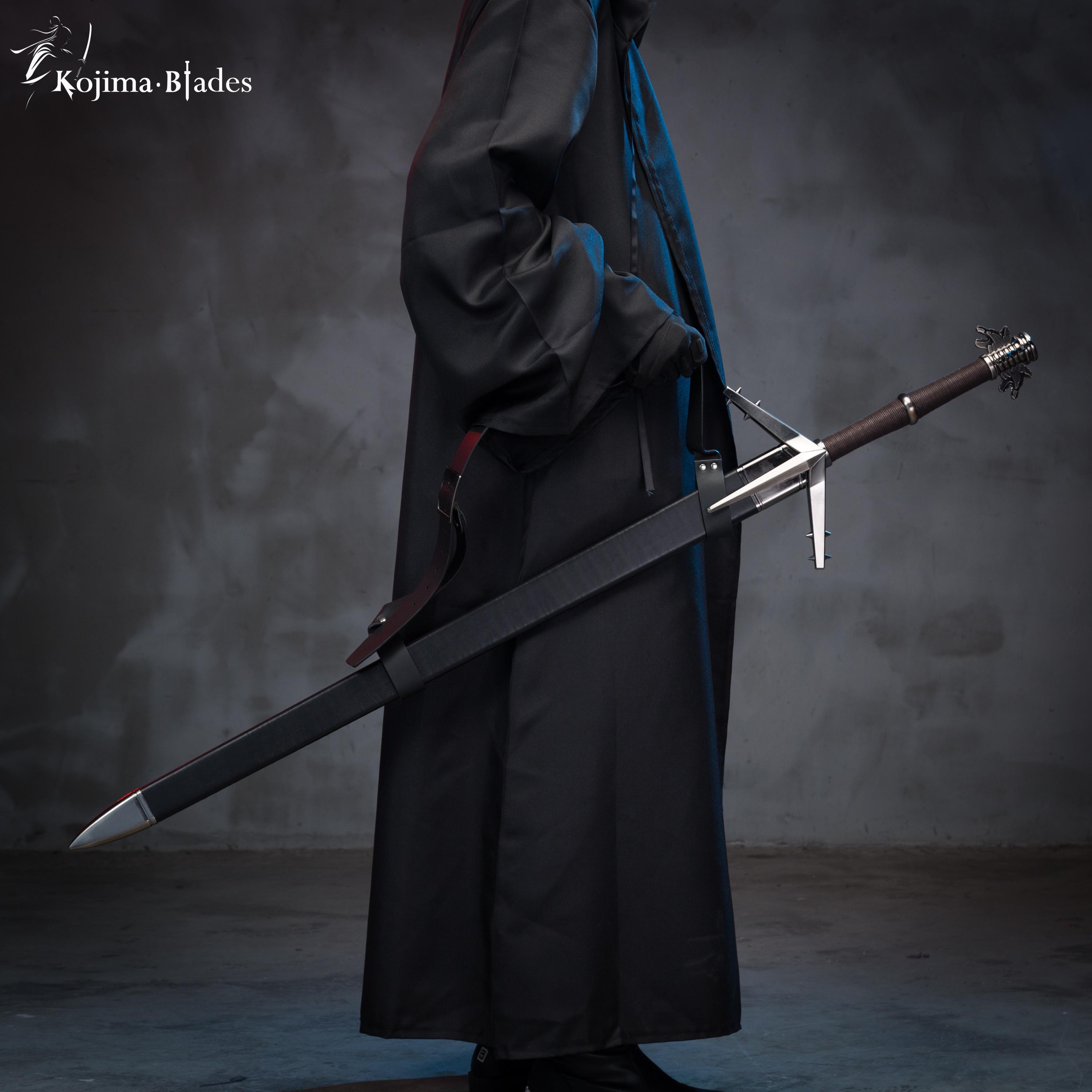 レイピア　刀　剣　フェンシング　コスプレ　アニメ　模造刀　漆黒　ダーク　ソード 模造刀 もぞうとう 日本刀 木剣 刀 かたな 剣 木製 黒 漆黒 赤 レッド