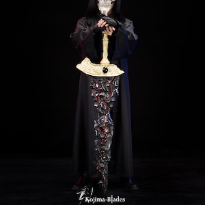 Maliketh’s Black Blade Life-Size PVC Replica, Elden Ring, Maliketh Sword, Gift for Gamers | Boyfriend | Him, Cosplay Prop