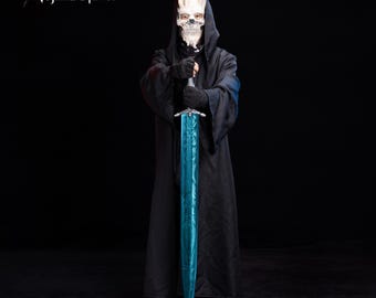 Holy Moonlight Sword Metal Prop | Hand Forged Bloodborne Ludwig | Elden Ring Dark Moon Decor | 1:1 Real Metal Art