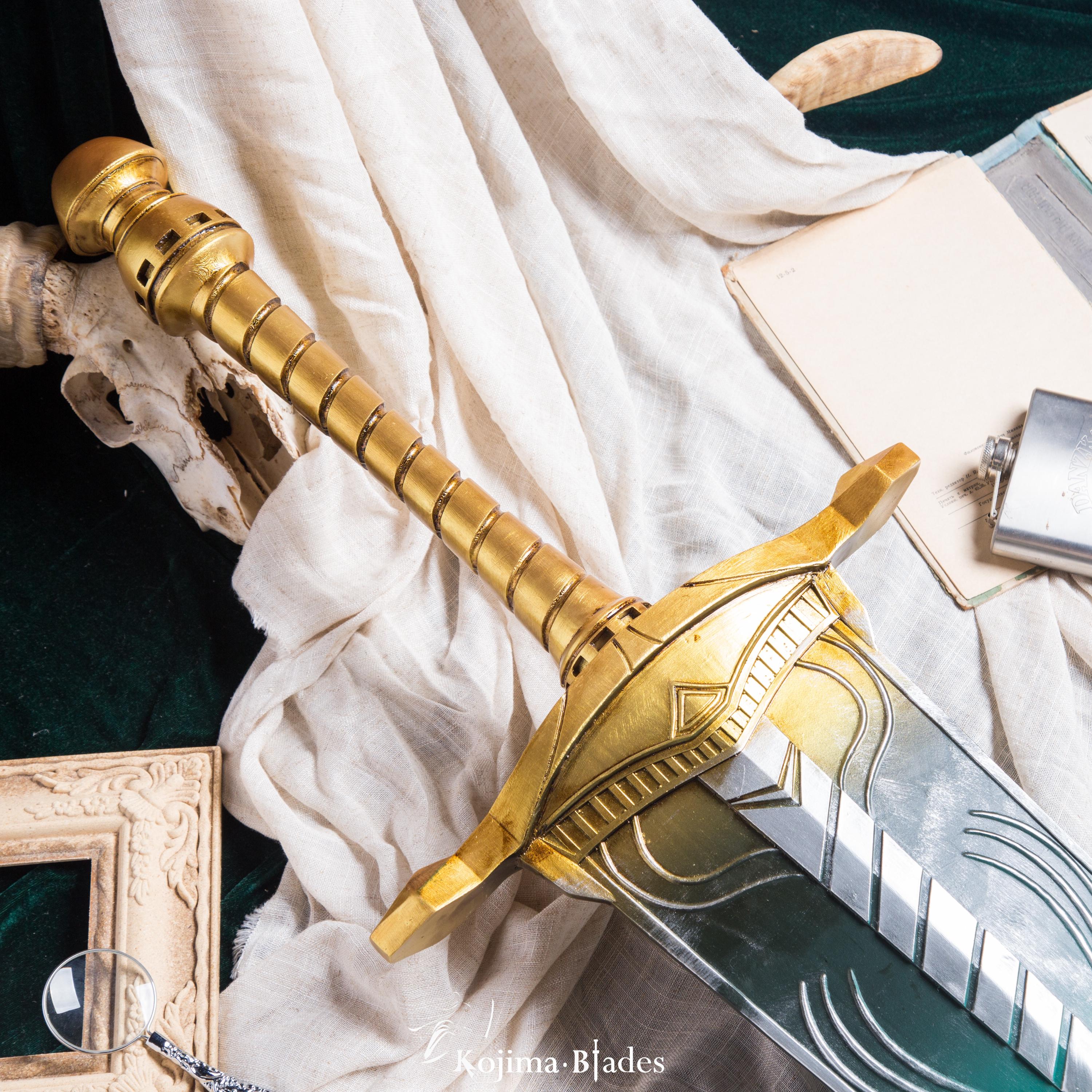 月光大剣 PVC コスプレ小道具 | 非金属 ダークソウル 剣 | エルデン