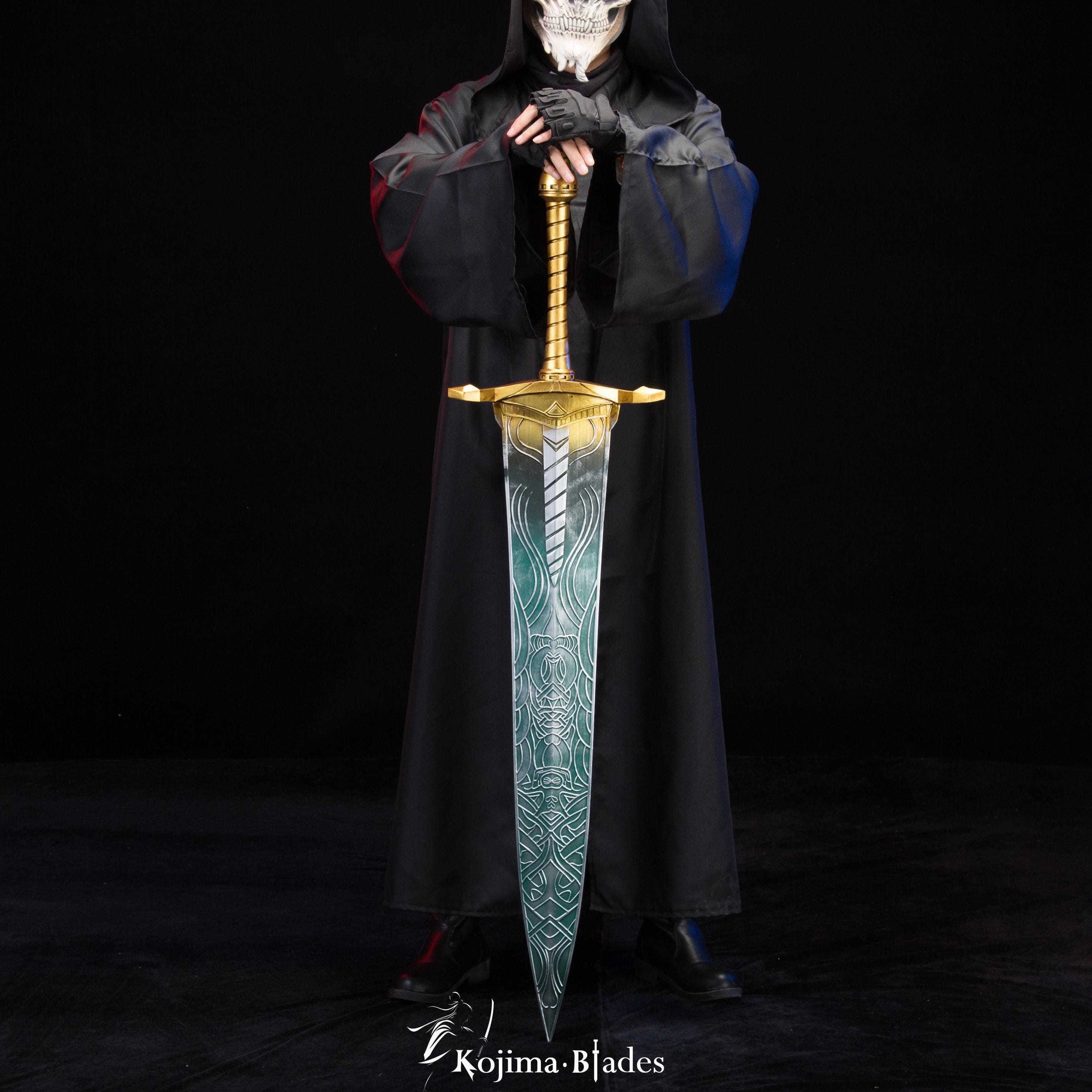 月光大剣 PVC コスプレ小道具 | 非金属 ダークソウル 剣 | エルデン