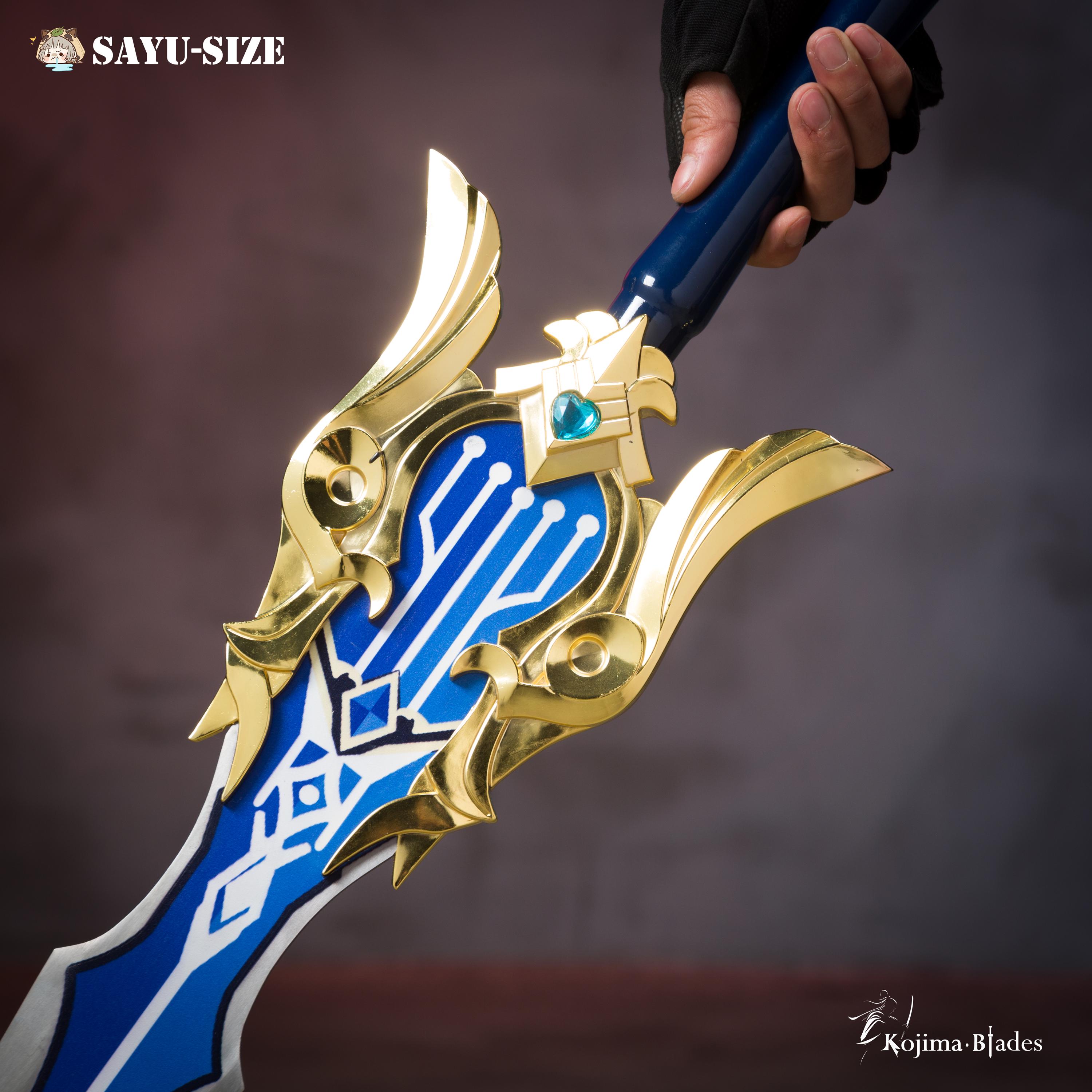 Genshin Impact Sword Replica – Song of Broken Pines, Full Metal