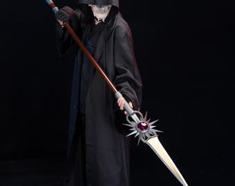 Selûne's Spear of Night, Full Metal Replica, Baldur's Gate 3 Cosplay