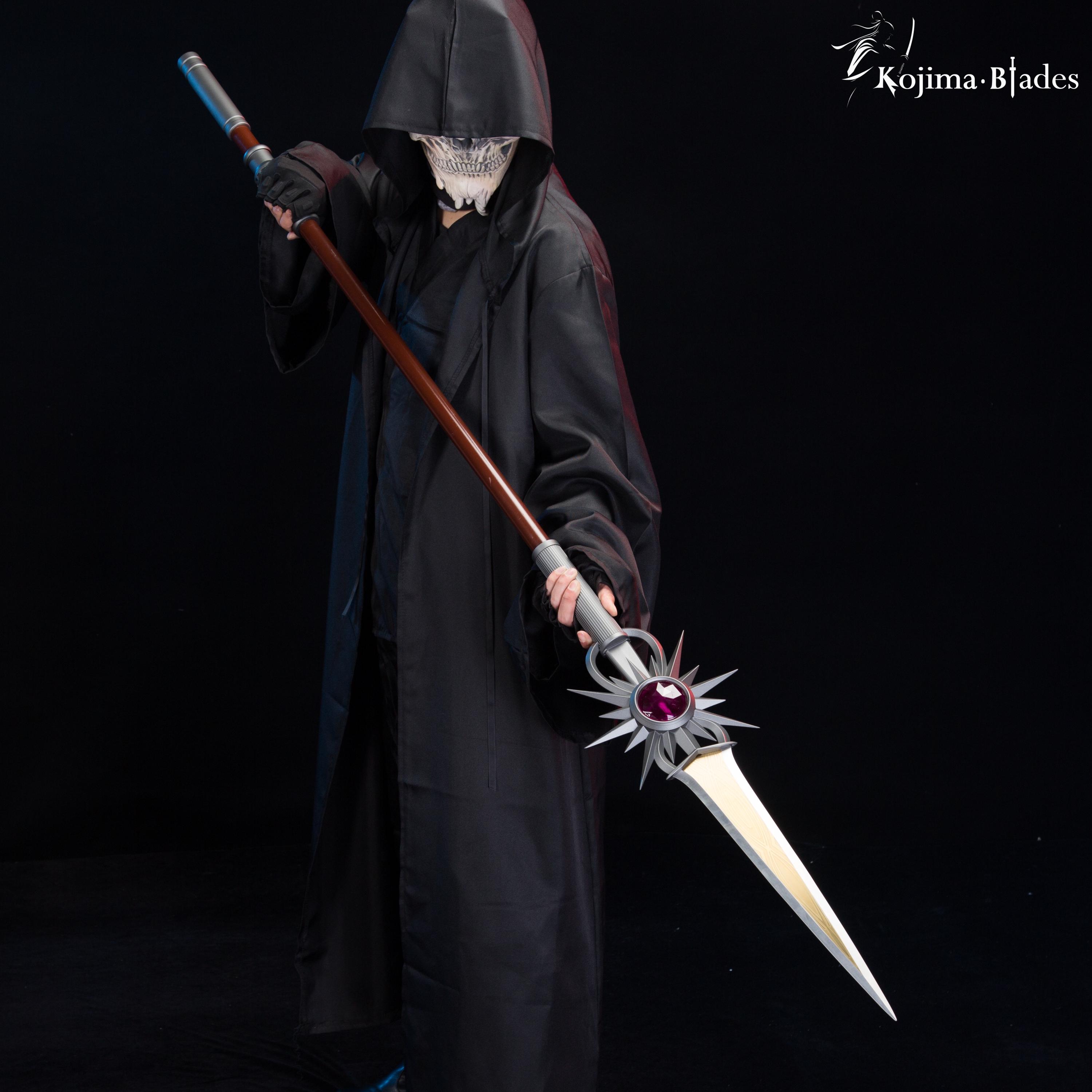 Selûne's Spear of Night Life-size Full Metal Replica, Baldur's