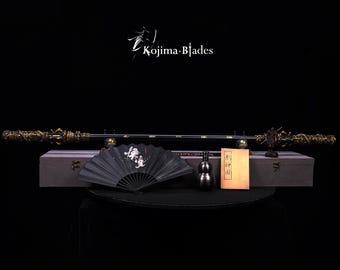 Full Metal Ruyi Jingu Bang Replica, Black Myth Wukong Prop, Gamer Gift