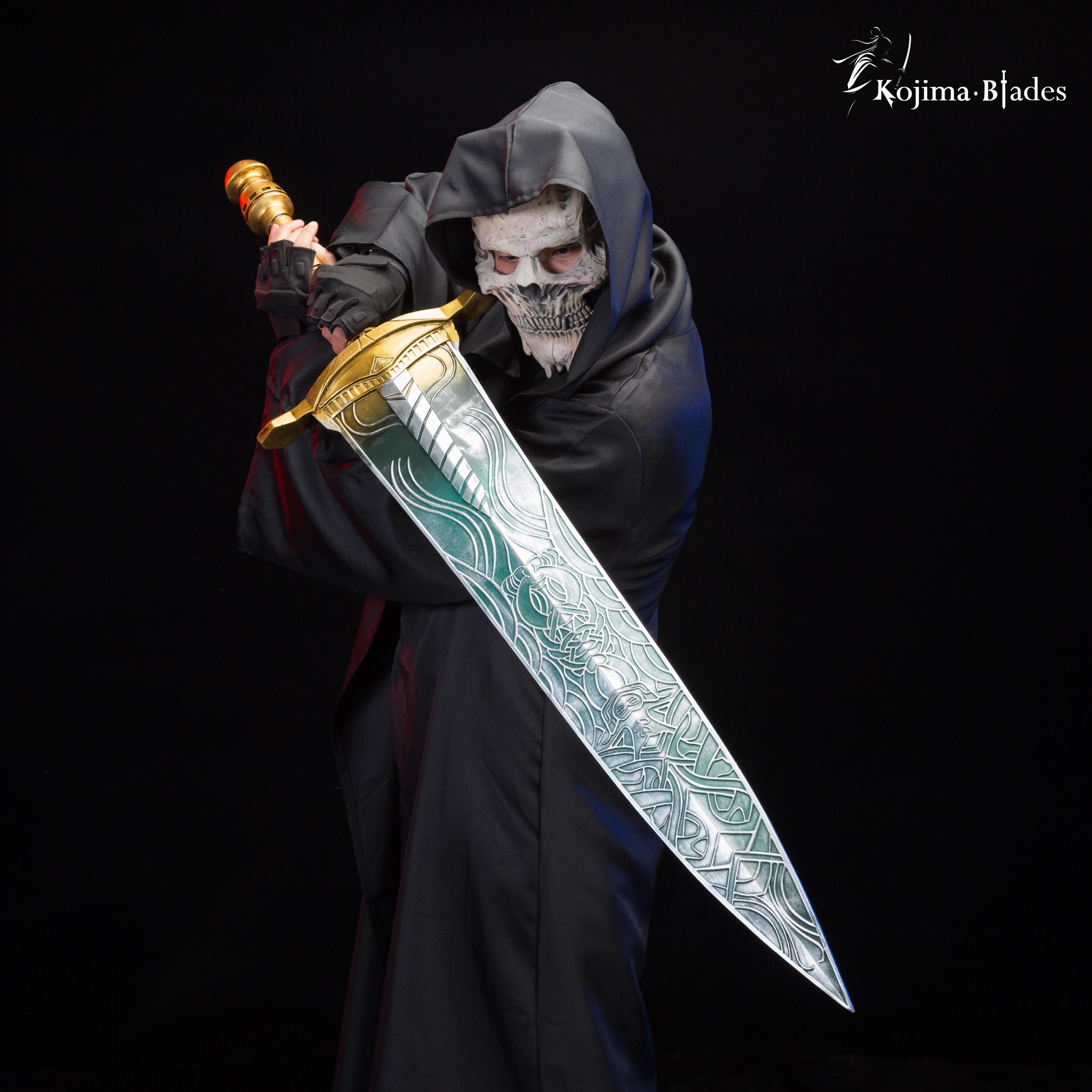 月光大剣 PVC コスプレ小道具 | 非金属 ダークソウル 剣 | エルデン