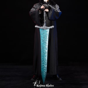 Dark Moon Greatsword Life-Size PVC Replica, Elden Ring, Dark Moon Sword, Gift for Gamers | Boyfriend | Him, Cosplay Prop