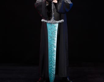 Espada magna de la Luna Oscura (PVC) / Espada magna de la Luz de la Luna / Cosplay de Ranni de Elden Ring / Réplica ligera, apta para convenciones / Escala 1:1