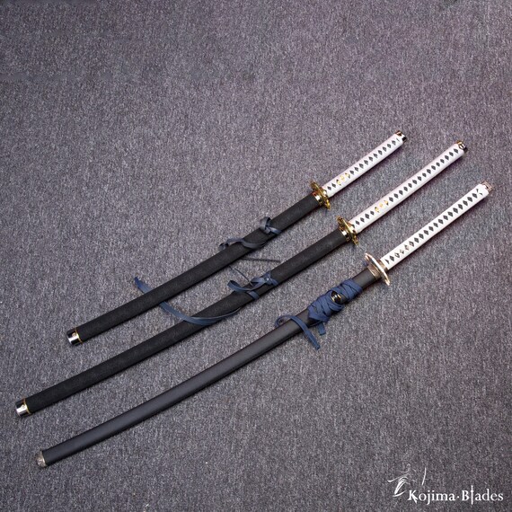 thumbnail interactive-video image 1 of Devil May Cry 5 Yamato Anime Sword – Vergil Nero Replica – Real Carbon Steel Metal – Swords Republic 1 of 3