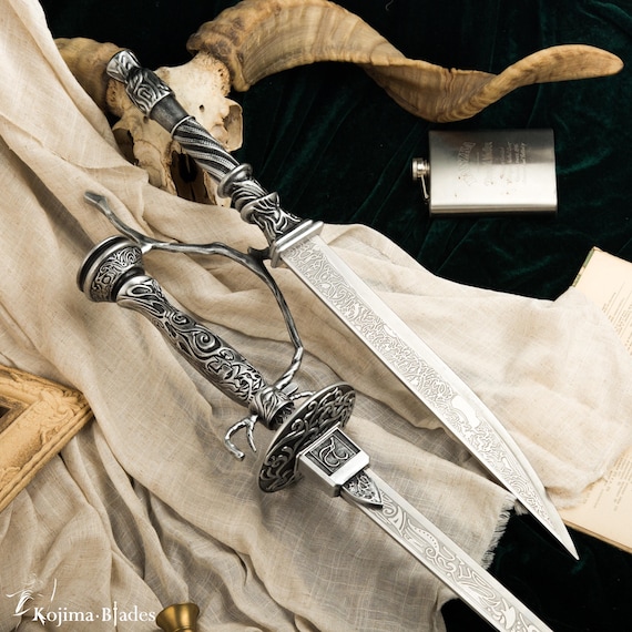 J*P様 模造刀　Bloodborne 金属製 Lady Maria's Rakuyo Life-size Replica, Bloodborn Weapon - Hand