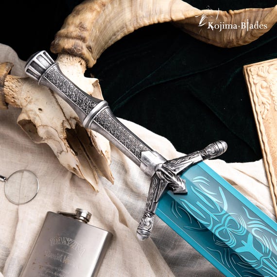 【ハロウィン特価】金属製 模造刀 西洋剣 エルフソード ステンレス 美術品・アンティーク・コレクション 【ハロウィン特価】金属製 模造刀