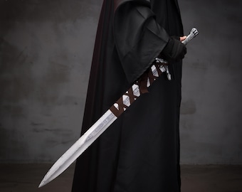 Ludwig's Holy Blade Metal Prop |Untransformed Holy Moonlight Sword Base Form | Bloodborne Cosplay | Elden Ring Decor | 1:1 Scale Steel Art