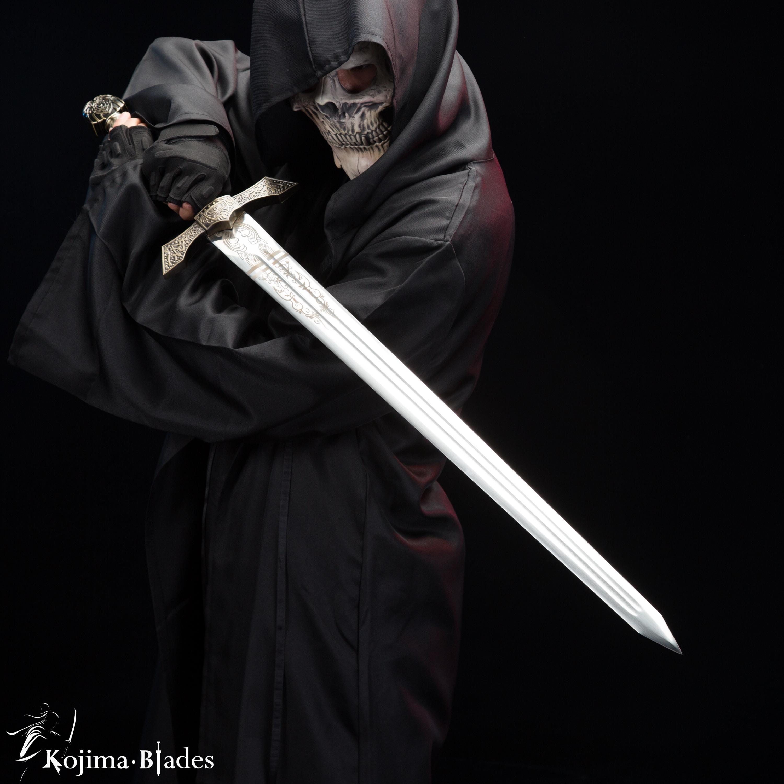 追放された騎士の大剣 実物大レプリカ、エルデンリング武器 - 手鍛造