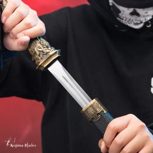Hand-Crafted Sword - Original Design | Unique Fantasy Style Sword for Boyfriend, Husband Gift & Collectible Display Piece
