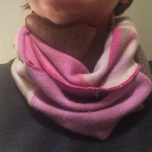 Upcylced Cashmere Infinity Scarf