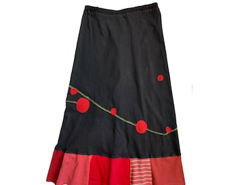 Long Skirt-Rose