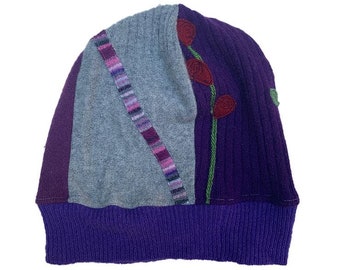 Cashmere Hat-Purples