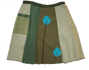 Classic Appliqué Skirt-Mum