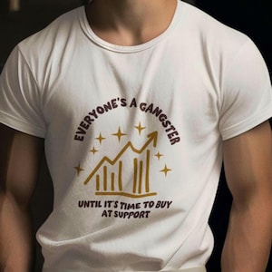 Financial Investment Stocks Shirt Crypto T-Shirt Wallstreet Tee Shares Market Tee Trader Gift Investing Shirt Stock Market Investor T-shirt