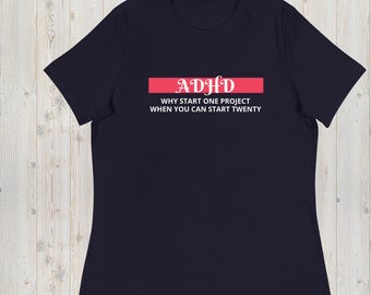 Amped and distracted women's shirt