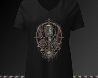 Midnight Anthem V-Neck Shirt