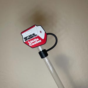 Don’t Hate Me Just Because I’m a Little Cooler PVC straw topper straw cover straw buddy tumbler accessory