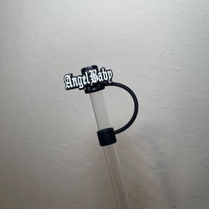 エンジェルベビー PVC ストロートッパー ストローカバー ストローバディ タンブラーアクセサリー