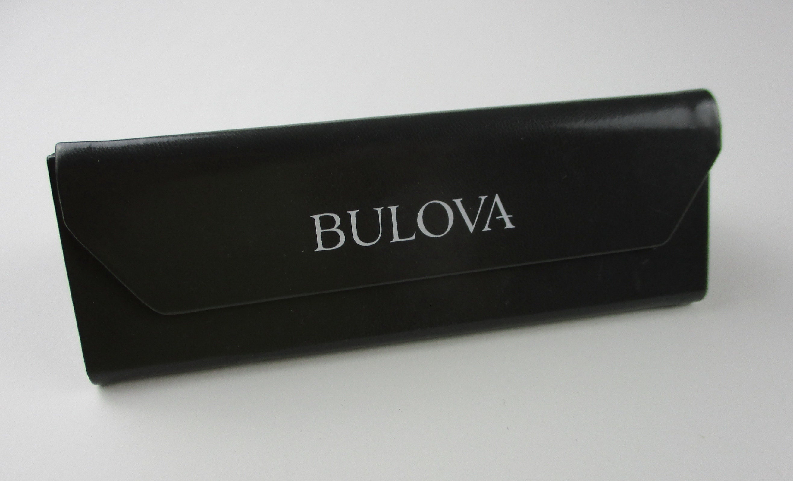Vtg Bulova Eyeglasses Folding Hard Case Magnetic Closure - Etsy