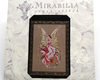 MIRABILIA  Angel TITANIA Queen of the Fairies 32 Count Cross Stitch Chart MD 38, by Nora Corbett, Design Area 11x18 in., New and Unopened