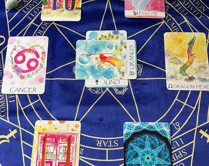 Card Reading Spread 7 "Vesica Piscis Spread"