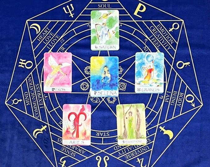 Card Reading Spread 5 "Pentagram Spread"