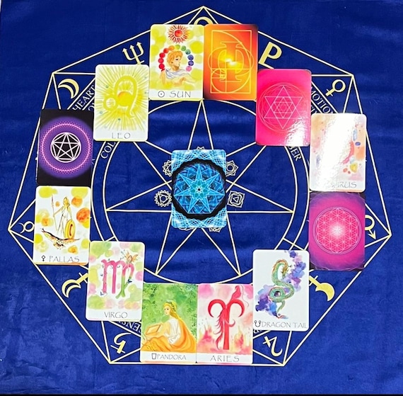 Card Reading Spread 1 "Soul Birth Chart Spread"