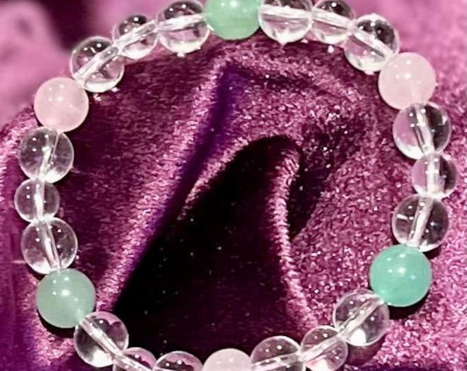 Crystal bracelets, health, family harmony, love, healing