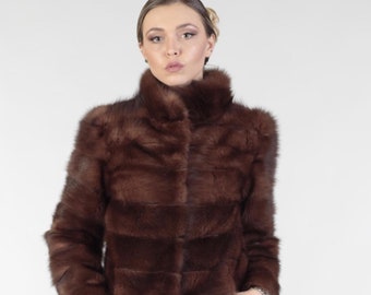 バルグジン シルバーセーブルファーコート：フルレングスの