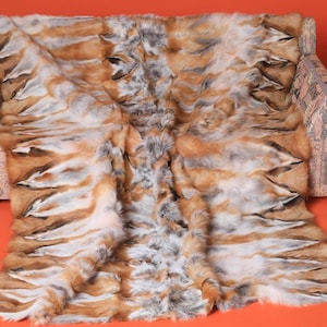 Red Fox Fur Blanket newsa