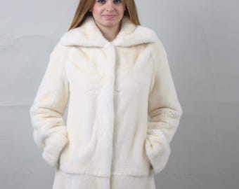Pearl Mink | Fur Coat | Mid Length
