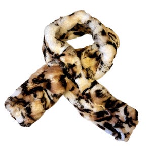 Rex rabbit Fur Scarf damwqa
