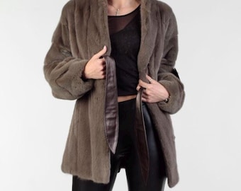 Mink Fur Coat | Mid Length