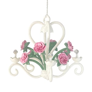 Miniature 12th Scale Chandelier - Roses